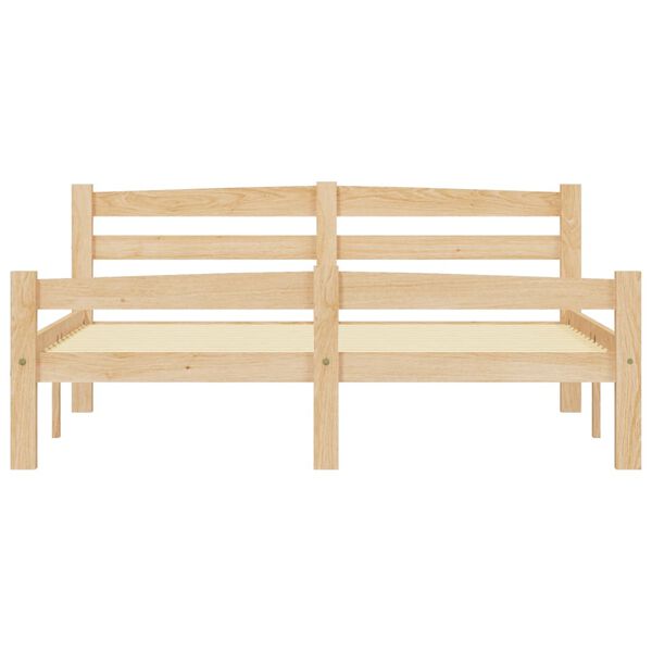 vidaXL Estructura de cama con 4 cajones madera maciza pino 140x200 cm