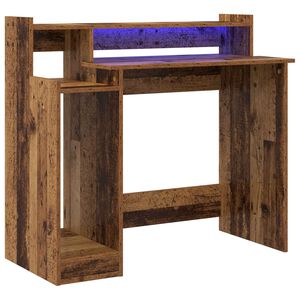 vidaXL Escritorio Madera vieja 97 x 45 x 90 cm Madera de ingenier&iacute;a