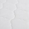 vidaXL Cama y colch&oacute;n viscoel&aacute;stico cuero sint&eacute;tico blanco 140x200 cm