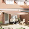vidaXL Toldo Retr&aacute;ctil Multicolor 400 x 300 cm Poli&eacute;ster y metal