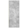 vidaXL Estanter&iacute;a 2 niveles contrachapada gris hormig&oacute;n 40x30x76,5cm