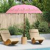 vidaXL Parasol Balin&eacute;s Rosa 215 x 215 x 260 cm Algod&oacute;n