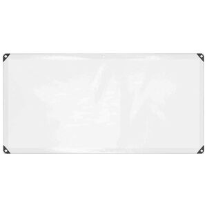 vidaXL Lona con ojales Transparente 1 x 2 m Polietileno