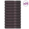 vidaXL Toallas de sauna FROGN 25 uds antracita 80x200 cm 360 g/m&sup2;