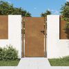 vidaXL Puerta de jard&iacute;n 100x200 cm de acero corten
