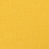 vidaXL Banco de tela amarillo 100x35x41 cm