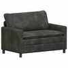 vidaXL Sof&aacute; Gris antracita 126 x 81 x 87,5 cm Poli&eacute;ster