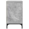vidaXL Armario de Noche con caj&oacute;n 2 pcs Gris hormig&oacute;n 49 x 36 x 61 cm
