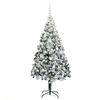 vidaXL &Aacute;rbol de Navidad artificial 180 cm PVC y Acero y Pl&aacute;stico