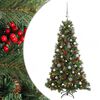 vidaXL &Aacute;rbol de Navidad artificial con bolas 150 cm 150 LED