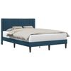 vidaXL Estructura de cama con cabecera Azul 120 x 200 cm Terciopelo