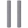 vidaXL Felpa antideslizante para pintores 2 uds 10 m 280 g/m&sup2; gris