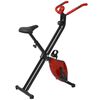 vidaXL Bicicleta est&aacute;tica plegable magn&eacute;tica con respaldo 2,5 kg