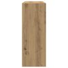vidaXL Mesa consola madera de ingeniería roble artesanal 105x30x80 cm