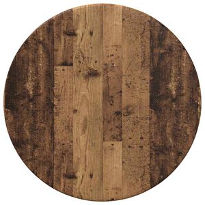 vidaXL Encimera &Oslash; 30 x 1,5 cm Redondo Madera de ingenier&iacute;a