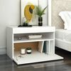 vidaXL Mueble de TV con luces LED blanco 60x35x40 cm