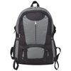 vidaXL Mochila de senderismo XXL negro y gris 40 l