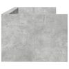 vidaXL Sof&aacute; cama con cajones sin colch&oacute;n gris hormig&oacute;n 75x190 cm