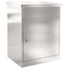 vidaXL Caja de entrega de paquetes Plateado 47,5 x 38 x 59 cm