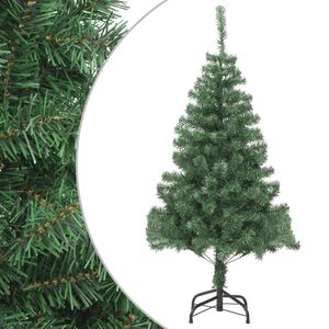 vidaXL &Aacute;rbol de Navidad artificial con soporte acero 910 ramas 210 cm
