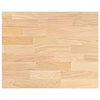 vidaXL Encimera de cocina rectangular madera maciza roble