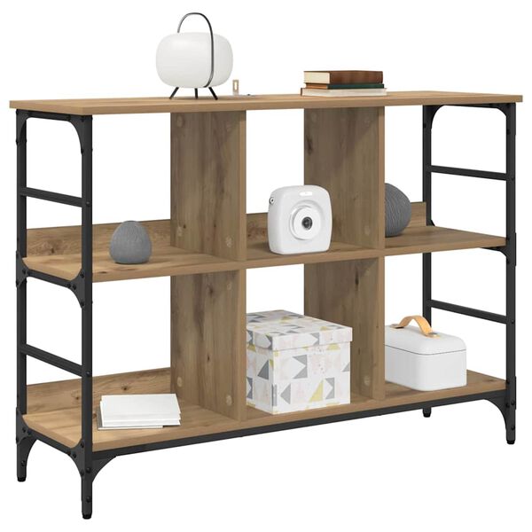 vidaXL Aparador Roble artesanal 102 x 32 x 73,5 cm