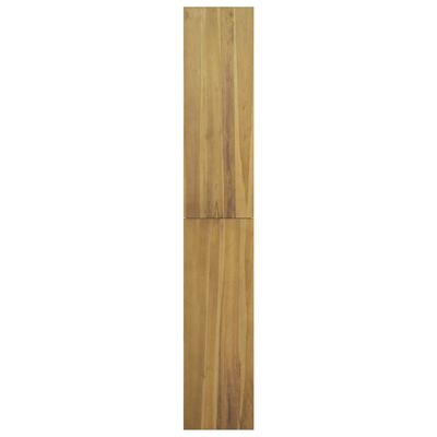 vidaXL Estantería de madera maciza de teca 70x30x180 cm