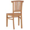 vidaXL Juego de comedor de jard&iacute;n 7 piezas madera maciza de teca