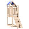 vidaXL Parque infantil de exterior de madera maciza de pino