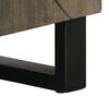 vidaXL Mueble de TV madera maciza de mango negro 105x33x46 cm