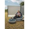 Easy Camp Set de tumbona hinchable Comfy color gris acero y azul
