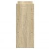 vidaXL Organizador de escritorio ajustable roble Sonoma 40x17x41 cm