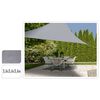 ProGarden Toldo de tela triangular gris 3,6x3,6x3,6 m