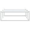 vidaXL Estructura de cama sin colch&oacute;n de metal blanco 100x200 cm