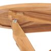 vidaXL Juego de comedor para jardín 5 piezas madera maciza de teca