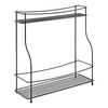 Metaltex Estanter&iacute;a para especias de 2 alturas Basalmico negro