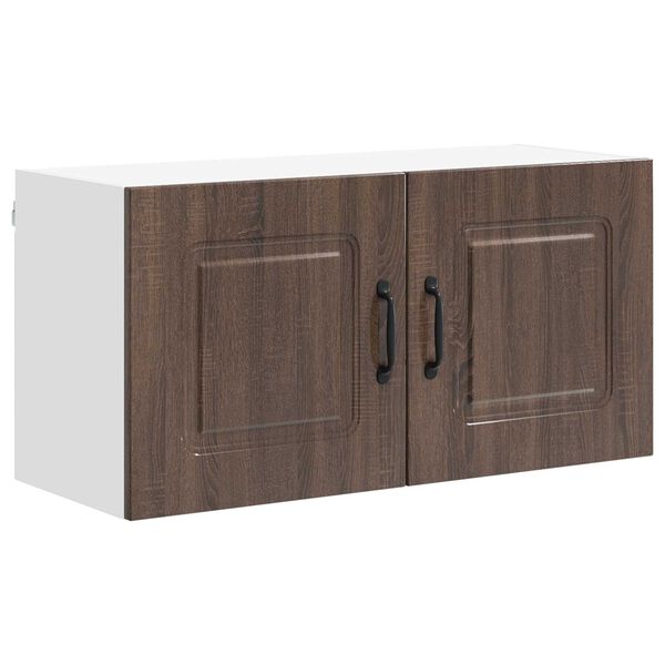 vidaXL Mueble de Cocina Kalmar Roble Marr&oacute;n 80 x 31 x 40 cm