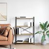 vidaXL Estante de libros Roble artesanal 80 x 30 x 120 cm