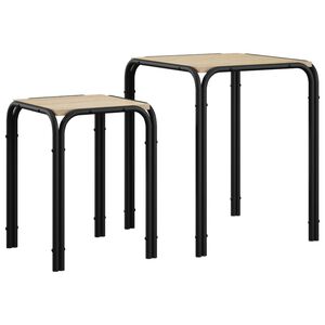 vidaXL Mesa lateral Roble Sonoma 41 x 40 x 50 cm Madera de ingenier&iacute;a