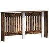 vidaXL Cubierta de Radiador Roble ahumado 152 x 19 x 81,5 cm