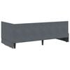vidaXL Estructura de cama en esquina Gris oscuro 90 x 190 cm