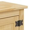 vidaXL Armario de ba&ntilde;o Corona madera maciza de pino 70x33x71,5 cm