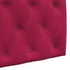 vidaXL Cabecera Colgante Rojo vino 210 x 55 x 7 cm Terciopelo