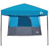 vidaXL Juego de Tienda de Camping con techo 2 pcs Azul Tafet&aacute;n y Tela