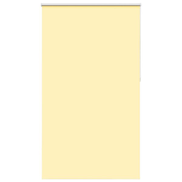 vidaXL Estor Enrollable Opaco Amarillo 135x230 cm Tela Ancho 131,6 cm