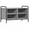 vidaXL Mueble de TV 140 x 39,5 x 50 cm Sonoma gris