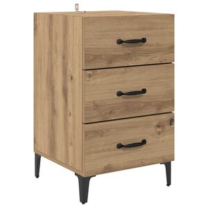 vidaXL Armario de Noche Roble artisan 40 x 40.5 x 66 cm