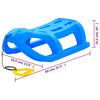 vidaXL Trineo polipropileno azul 80x39,5x25,5 cm