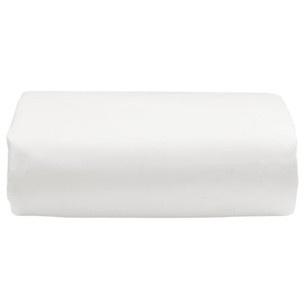 vidaXL Lona blanca 4x8 m 650 g/m&sup2;