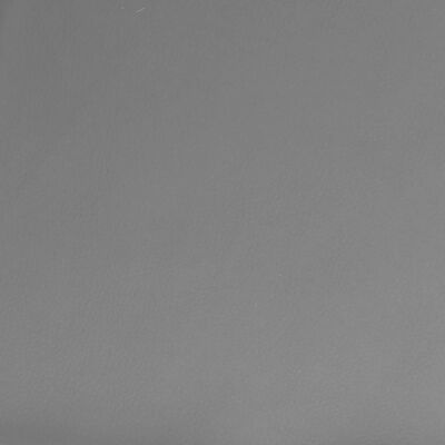 vidaXL Reposapiés de cuero sintético gris antracita 60x60x36 cm